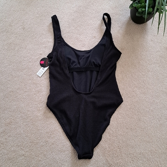 ❤️ No Boundaries Swimsuit Black One Piece Bathing Suit Various Sizes NWT - Picture 6 of 16